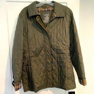 LL Bean Women’s Quilted Riding jacket